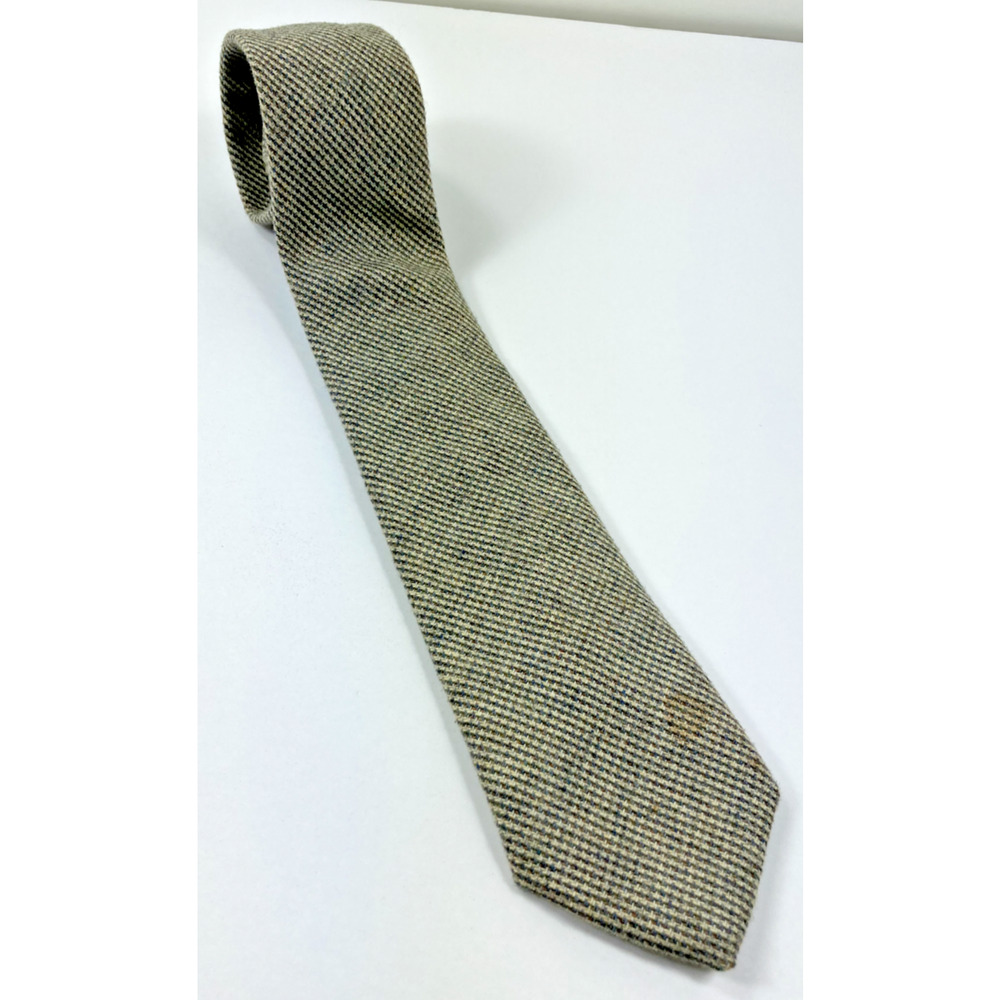 Dartmouth Clothes Vintage Neck Tie Gray & White